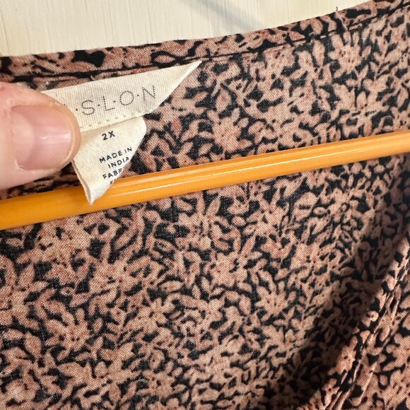 | CASLON | Floral Peach Tunic - Picture 2 of 5